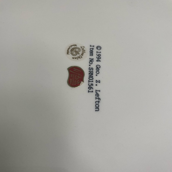 Vintage Lefton cake plate - Picture 7 of 10